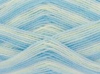 King Cole BABY PRINT 4PLY Wool / Yarn 100g - 2571 LAGOON